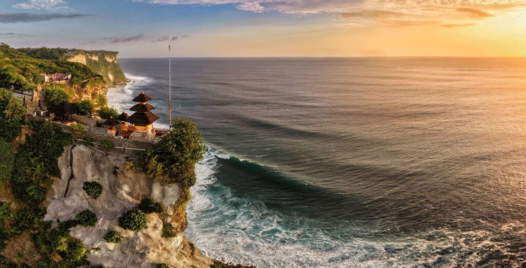 Uluwatu Cliff Sunset